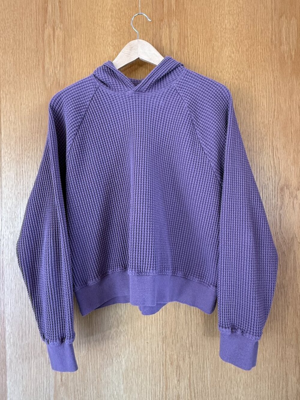 The North Face Waffle Cropped Chabot Hoodie - L - Women's
